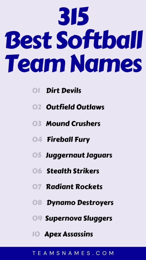 315-best-softball-team-names-to-stand-out