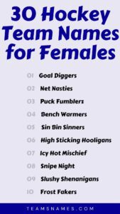 200+ Fantasy Hockey Team Names: From Funny to Fearless