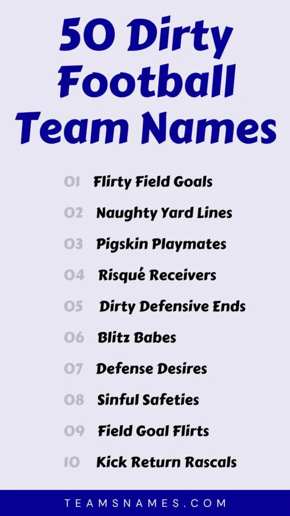Funny fantasy team names discount