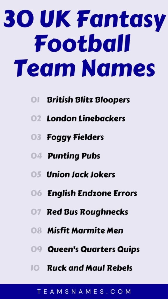 345 Inappropriate Fantasy Football Team Names [2024 Edition]