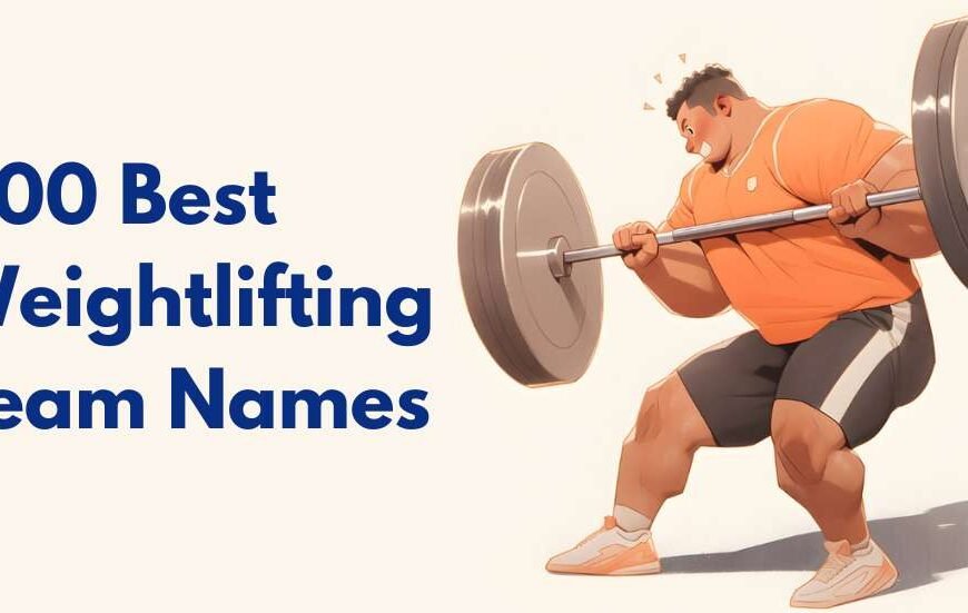 Weightlifting Team Names