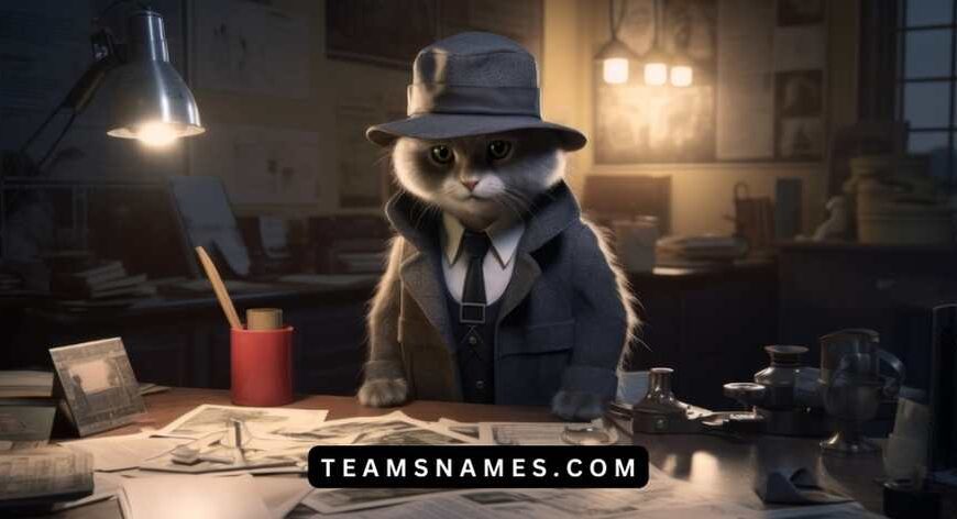 Detective Team Names