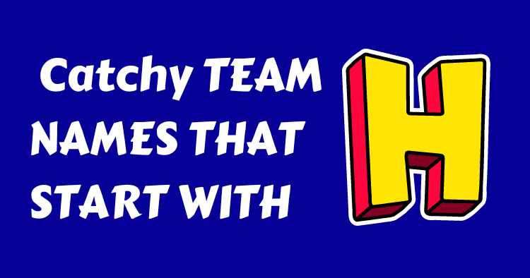 550 Cool Team Names That Start with R to Inspire Your Squad