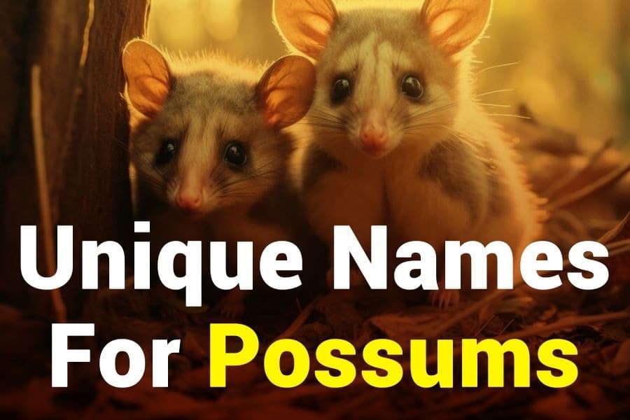 Fun Possum Names
